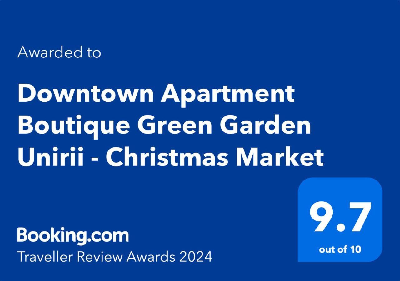 Downtown Apartment Boutique Green Garden Unirii Boekarest Buitenkant foto